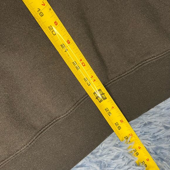 UNC Tar Heels Hooded Sweater Size Large Mens College Black Blue Carolina Sports - Picture 8 of 9